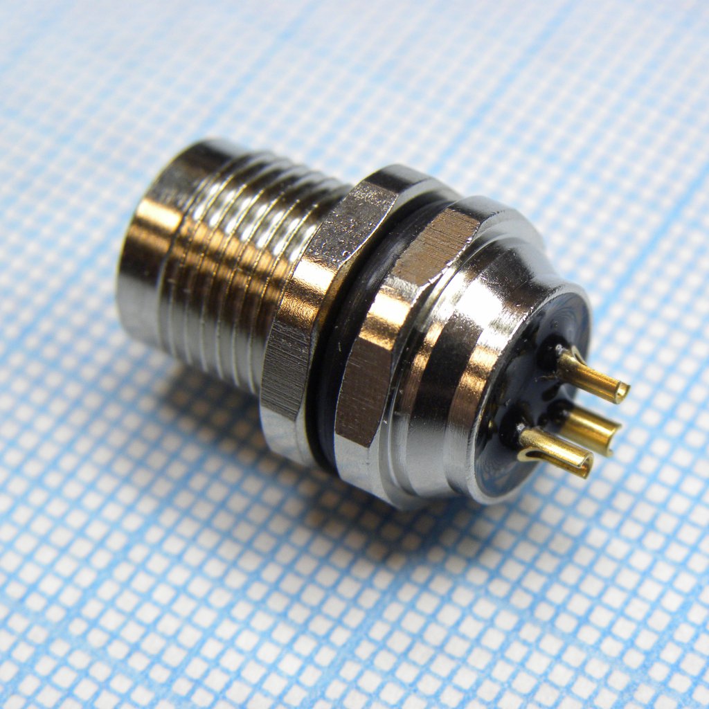 Цилиндрические многоконтактные разъемы