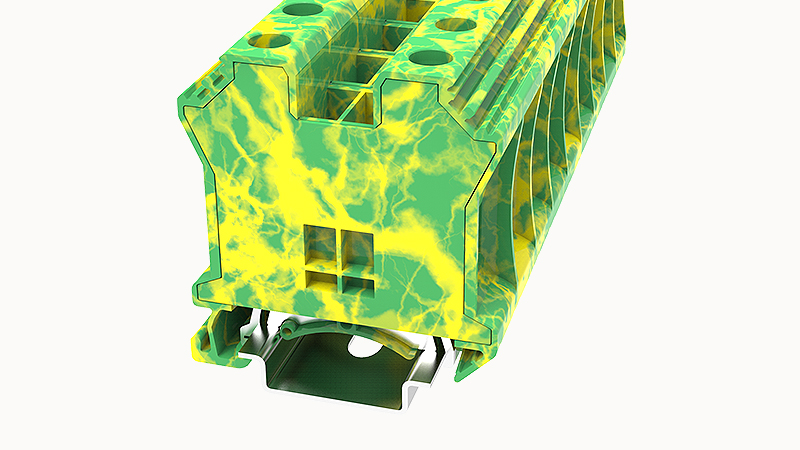 Заземляющая клемма DC35-PE-01P-1C-00Z(H)