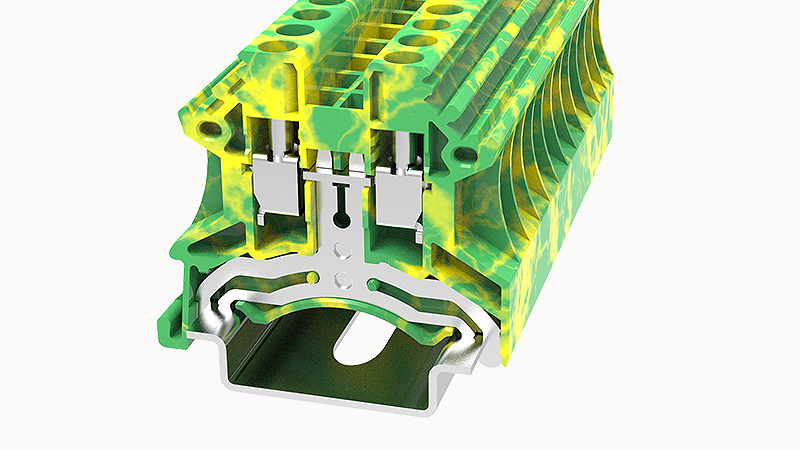 Заземляющая клемма DC4-PE-01P-1C-00Z(H)