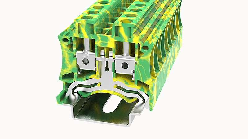 Заземляющая клемма DC6-PE-01P-1C-00Z(H)