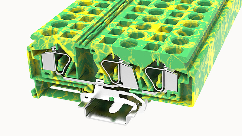 Заземляющая клемма WS16-TW-PE-01P-1C-00Z(H)