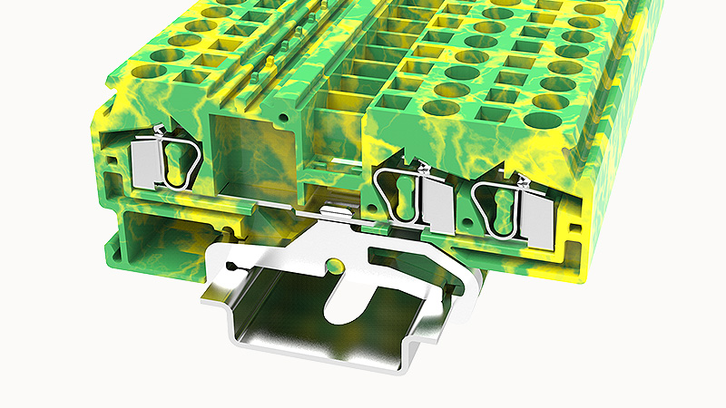 Заземляющая клемма WS4-TW-PE-01P-1C-00Z(H)