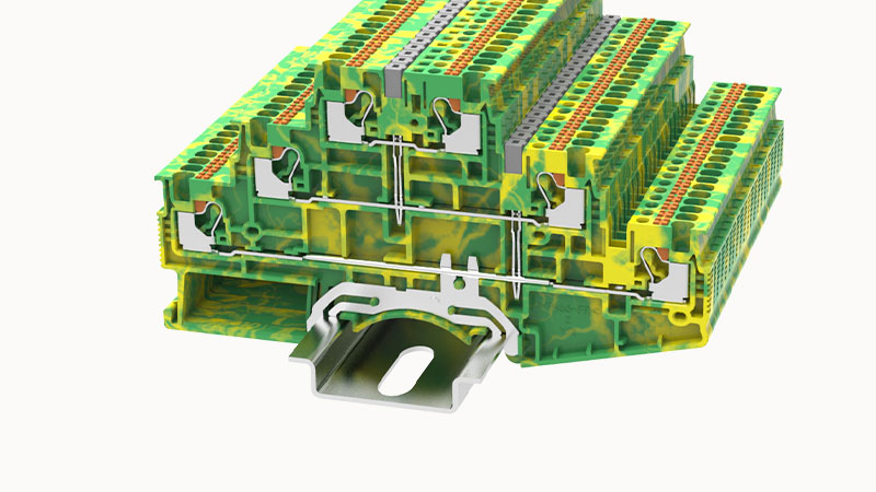 Заземляющая клемма DS1.5-3L-PE-01P-1C-00Z(H)