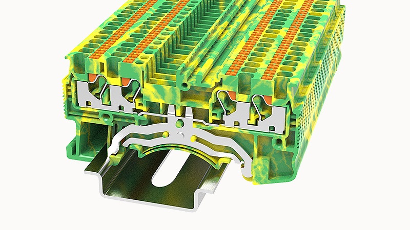 Заземляющая клемма DS1.5-QU-PE-01P-1C-00Z(H)