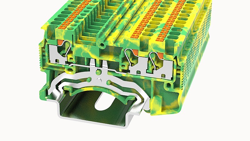 Заземляющая клемма DS1.5-TW-PE-01P-1C-00Z(H)