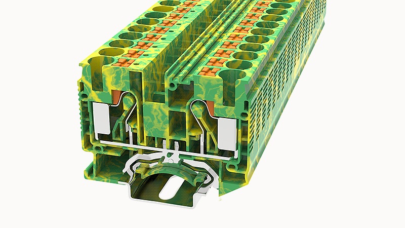 Заземляющая клемма DS10-PE-01P-1C-00Z(H)