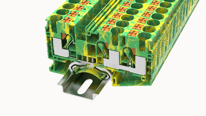 Заземляющая клемма DS10-TW-PE-01P-1C-00Z(H)