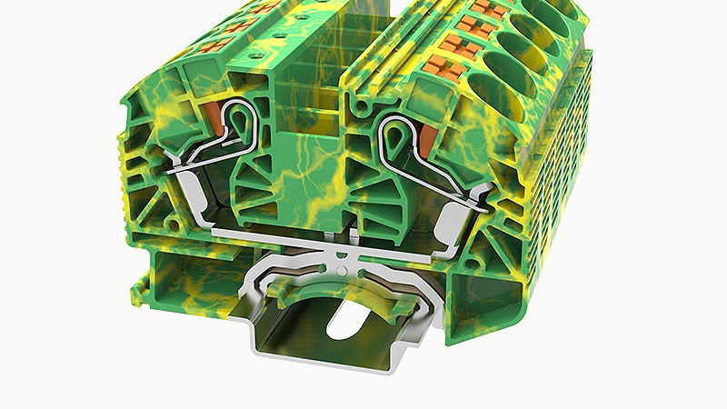 Заземляющая клемма DS16-PE-01P-1C-00Z(H)