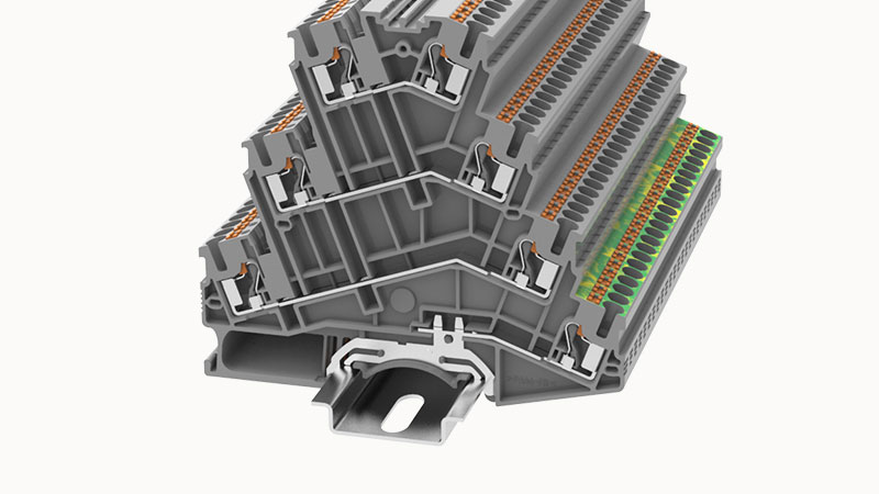 Заземляющая клемма DS2.5-PE/3L-01P-11-00Z(H)