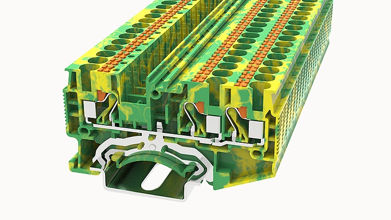 Заземляющая клемма DS4-TW-PE-01P-1C-00Z(H)