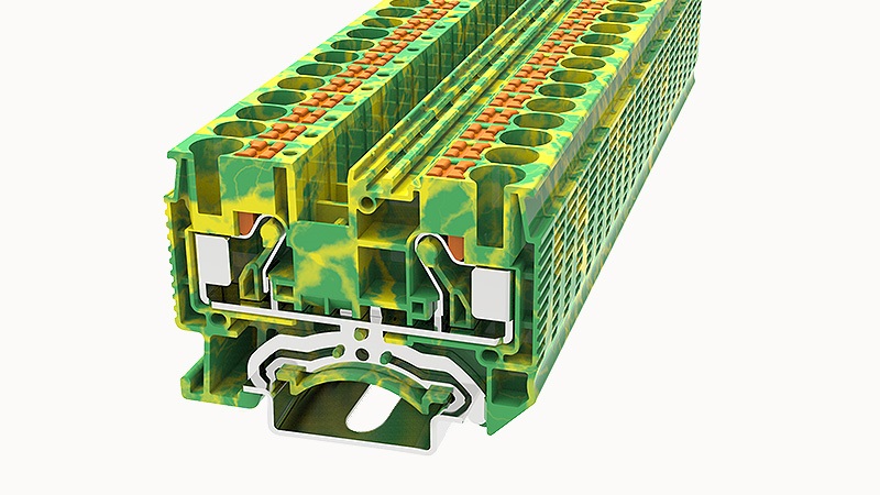 Заземляющая клемма DS6-PE-01P-1C-00Z(H)