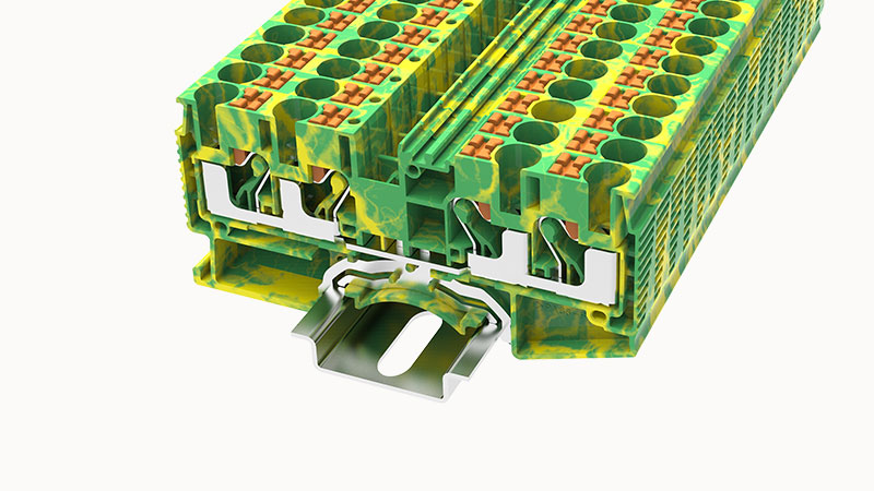 Заземляющая клемма DS6-QU-PE-01P-1C-00Z(H)