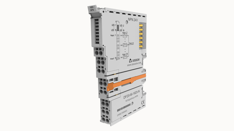 Модуль ввода цифр. DF20-M-16DI-N
