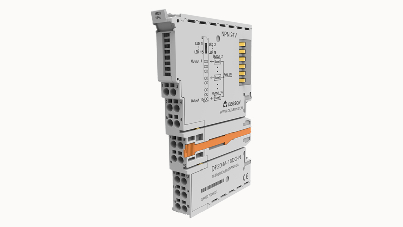 Модуль ввода цифр. DF20-M-16DO-N