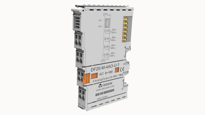 Модуль вывода аналог. DF20-M-4AO-U-1