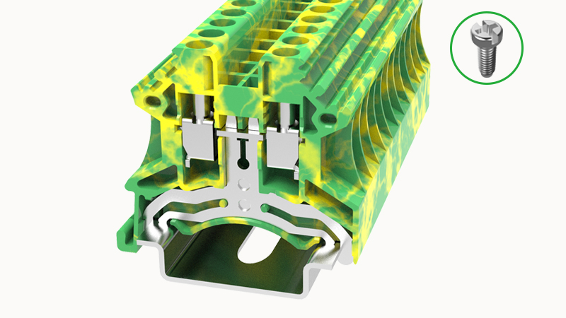 Заземляющая клемма DC4-PE-01P-1C-02Z(H)