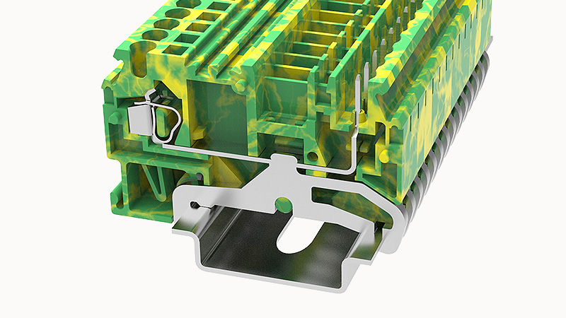 Заземляющая клемма WS2.5P-PE-01P-1C-00Z(H)