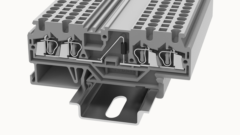 Клемма с диодом WS2.5-QU-LD-L-R-01P-11-00Z(H)