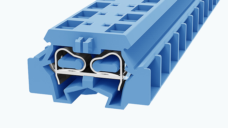 Заземляющая клемма (MINI) WS2.5T-DB-01P-12-00Z(H)