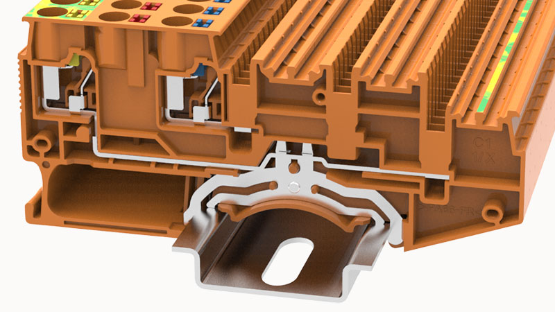 Клемма для датчиков DSIO-IN 2.5/4-PE OG-01P-15-00Z(H)