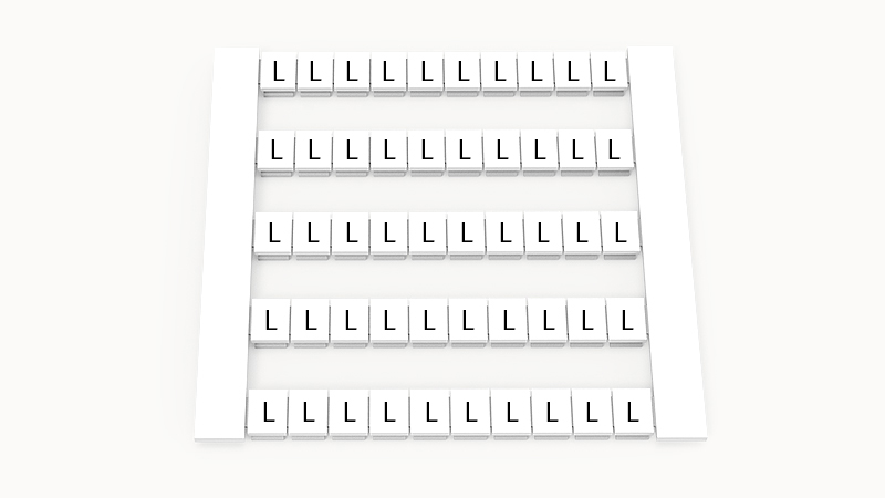 Маркировка (в кассетах) DEK5-50P-19-152Z(H)