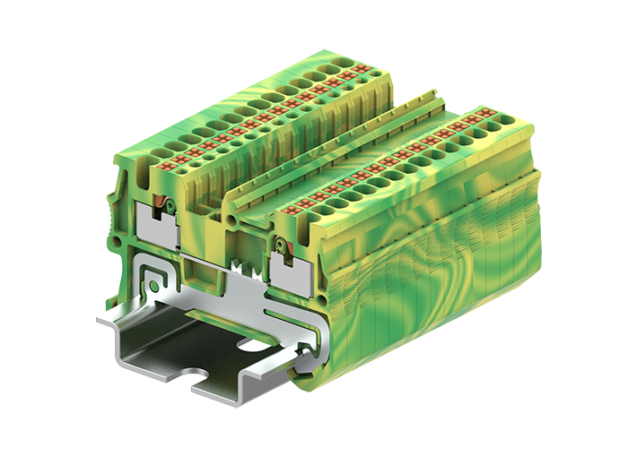 Заземляющая клемма TP1.5-2-PE