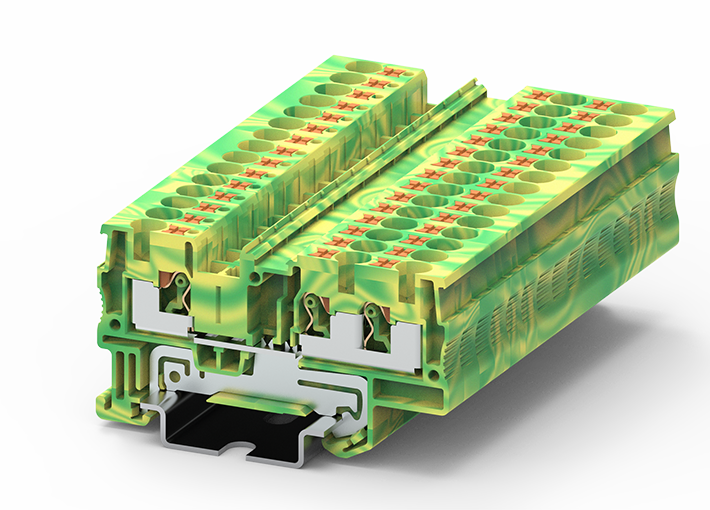 Клеммы с Push-In фиксацией провода