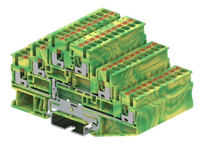 Заземляющая клемма TPT2.5-2-PL