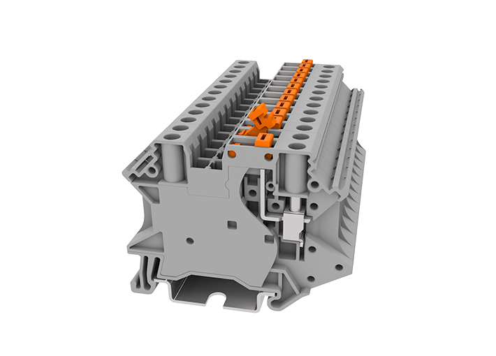 Клемма с размыкателем TU4-MT-GY