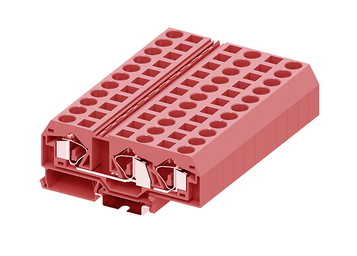 Клеммы с пружинной фиксацией провода
