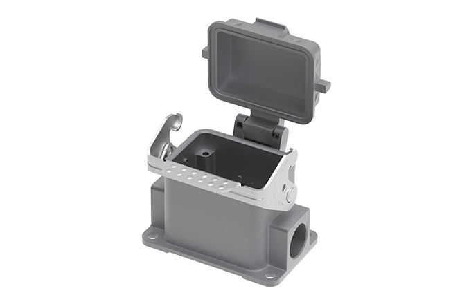 Корпуса разъемов на панель