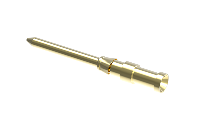 Вилочный обжимной контакт (Au) SCGM-010-1.5