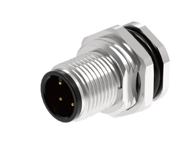 Вилочный разъем в панель M12A04C-MPBRHUR