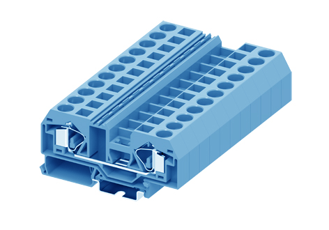 Наборные клеммы на DIN рейку