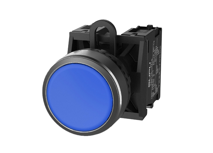 Кнопка плоская (синяя) TS2010-0AL40