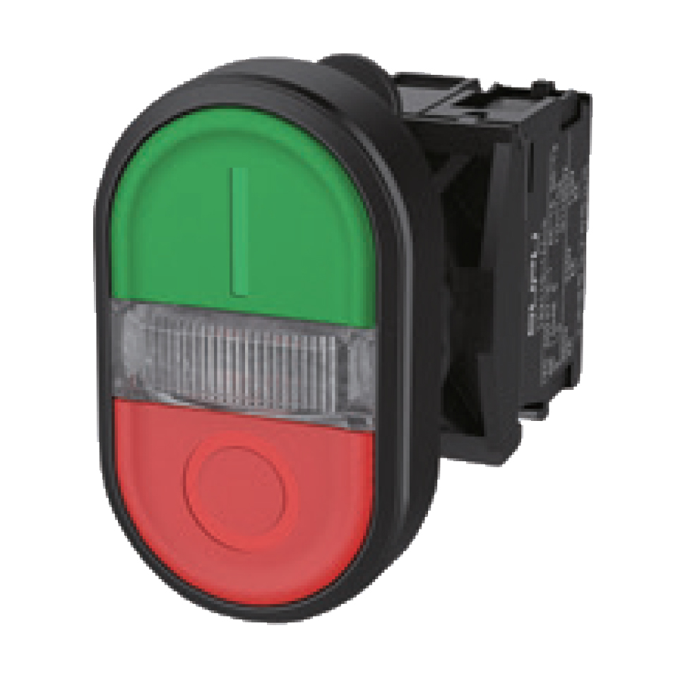 Кнопочный переключатель (зел/красн) TS2510-0LM21-R20