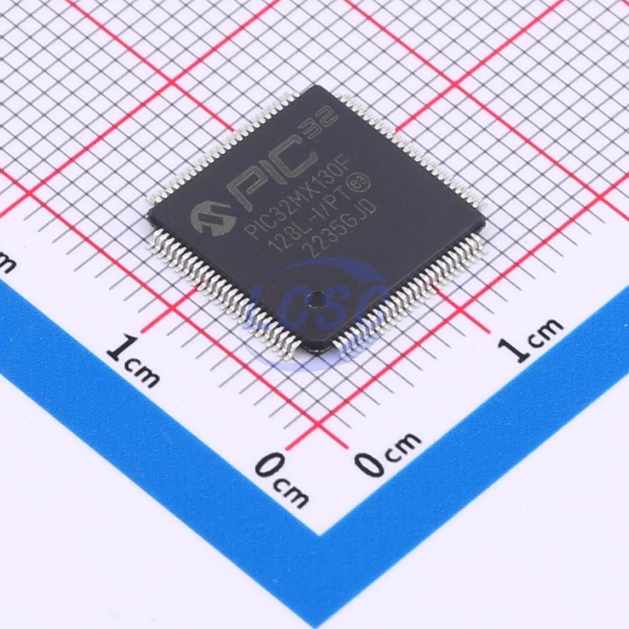 PIC32MX130F128L-I/PT