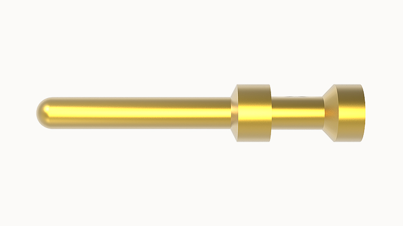 Вилочный обжимной контакт (Au) 16A-GM-0.37