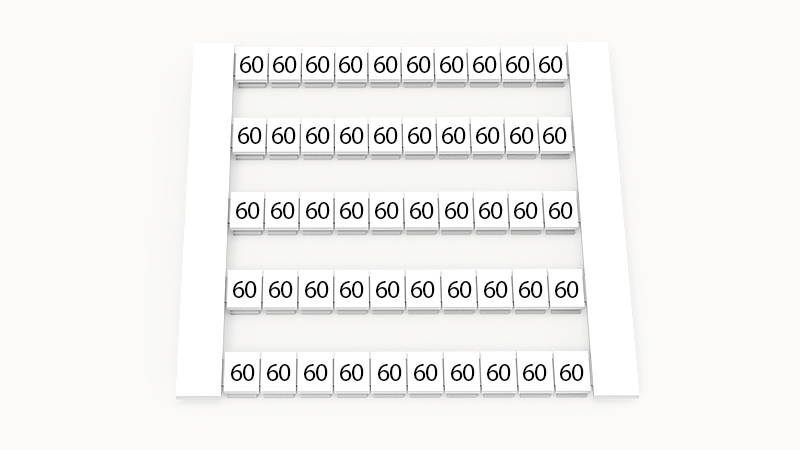 Маркировка (в кассетах) DEK5-50P-19-130Z(H)