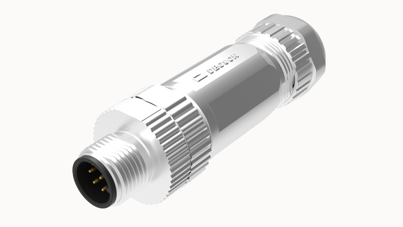 Вилочный разъем PASH-M12A-04P-MM-SL7001