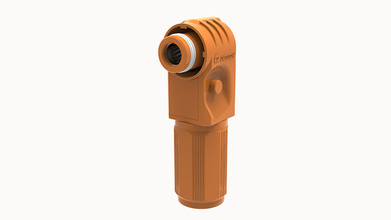 Силовой разъем ESP-200A-50-OR-90