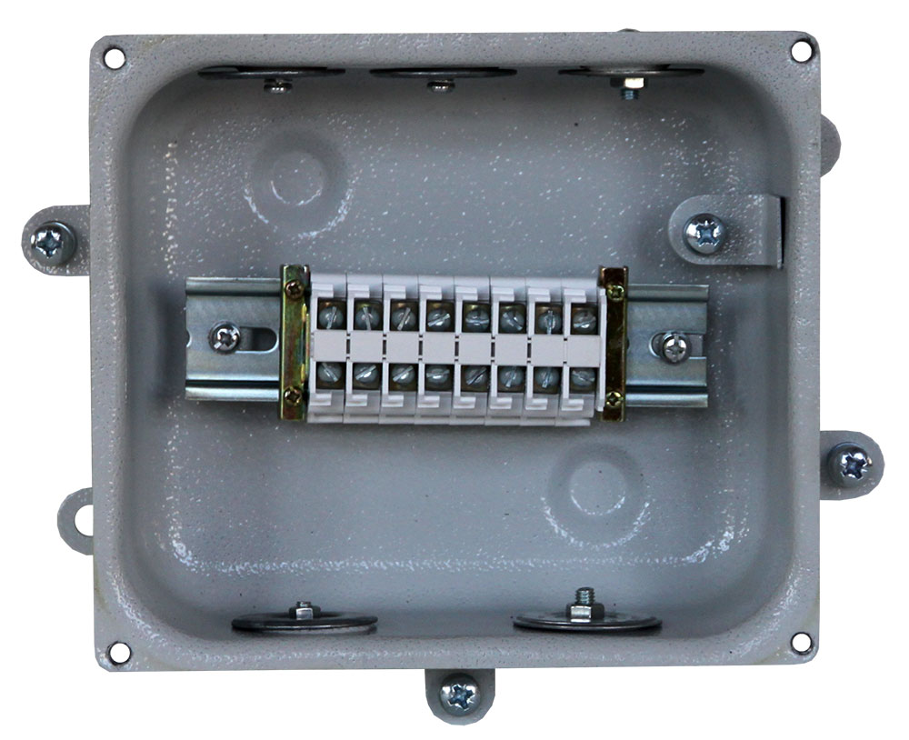 КЗНА-08 У2, 8 зажимов, IP54 , коробка клеммная