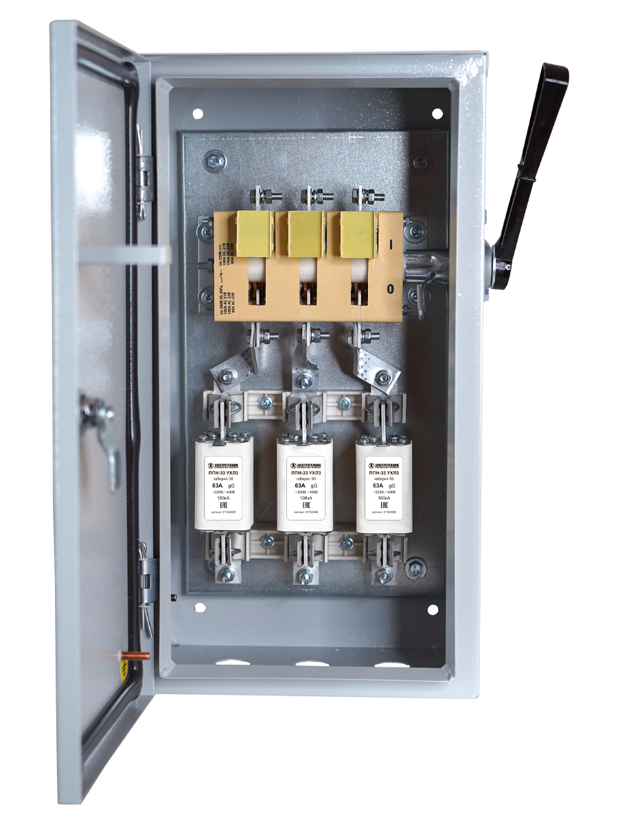 ЯРП11М-311-54 УХЛ2, 100А, с ППН-33 63А, IP54, ящик силовой  (ЭТ)