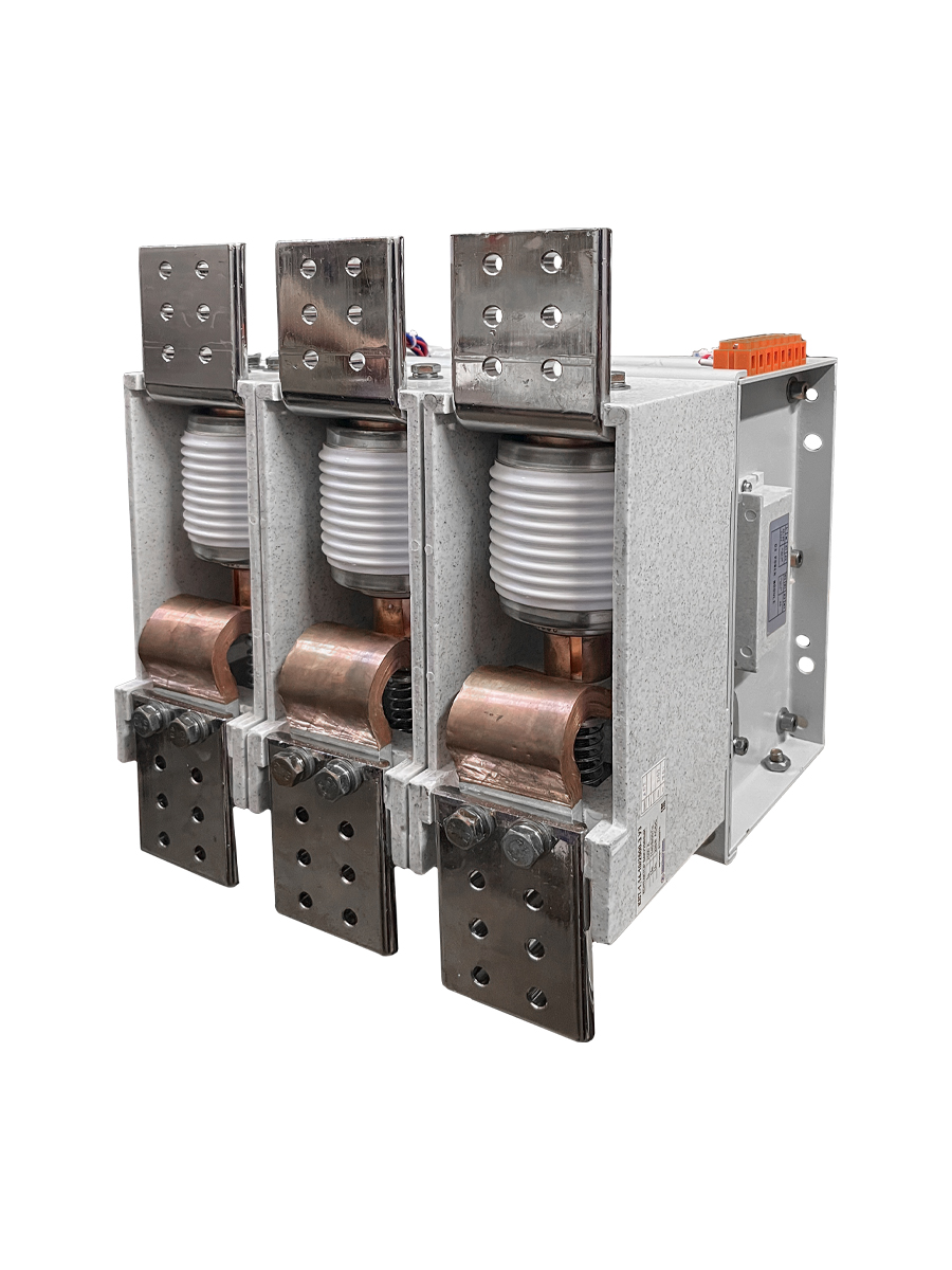 КВТ-1,14-10/2500-3 У3, трёхполюсный, 2500А, 220В AC/DC, 4з+3р, нереверсивный, без реле, IP00, контактор вакуумный  (ЭТ)