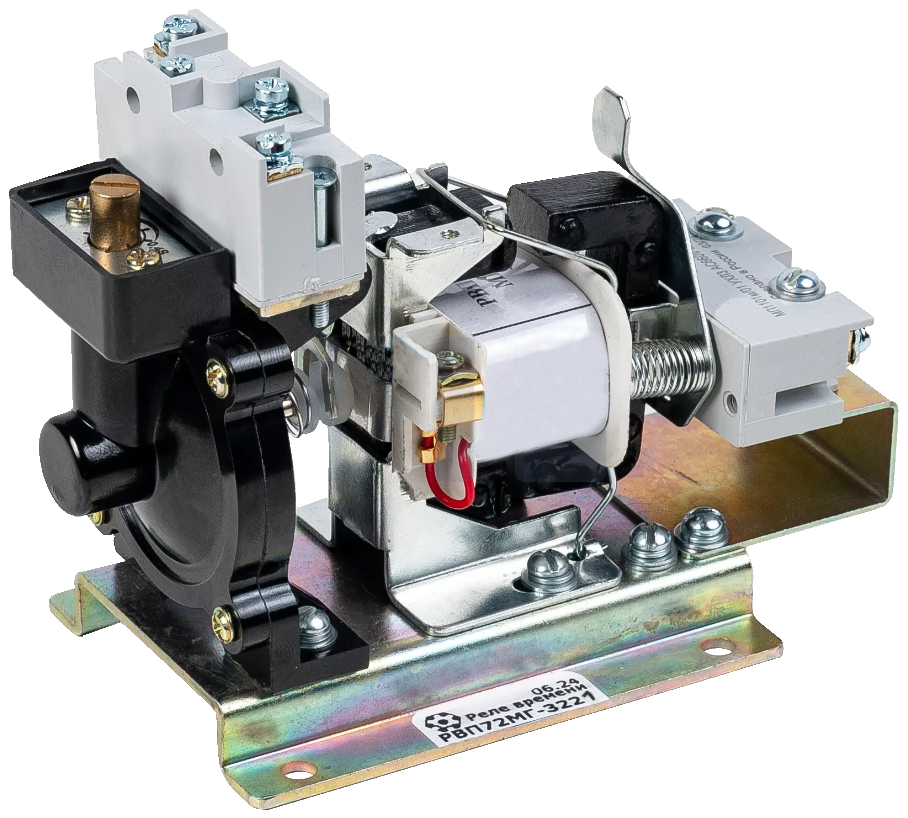 РВП-72МГ-3221-УХЛ4,380В,0,4-180 с,1з+1р с выдерж.времени,1з+1р момент.сраб.,подача напр.,IP00