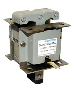 ЭМИС-3200 МУ3, 380В, толкающее исполнение, ПВ 100%, IP20, с гибкими выводами  (ЭТ)