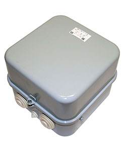 ПМ12-063141 У3 В, 110В, 2з+2р, 63А, нереверсивный, без реле, в корпусе IP40, без кнопок  (ЭТ)