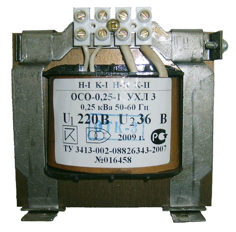 ОСО-0,25 УХЛ3 220/36, IP00  