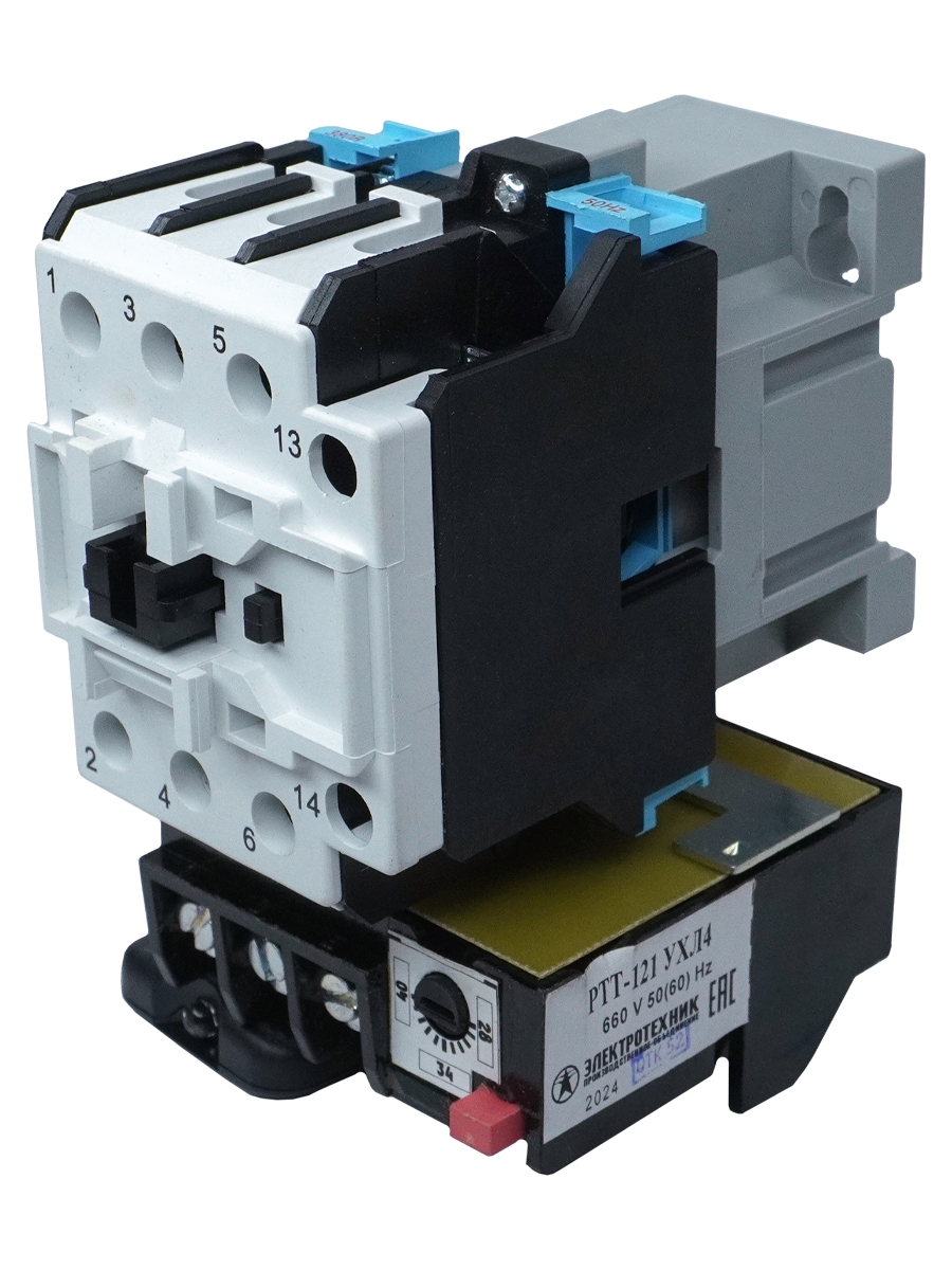 ПМ12-040200 УХЛ4 В, 380В, 1з, 40А, нереверсивный, с реле РТТ-121 28,0-40,0А, IP00  (ЭТ)(Китай)