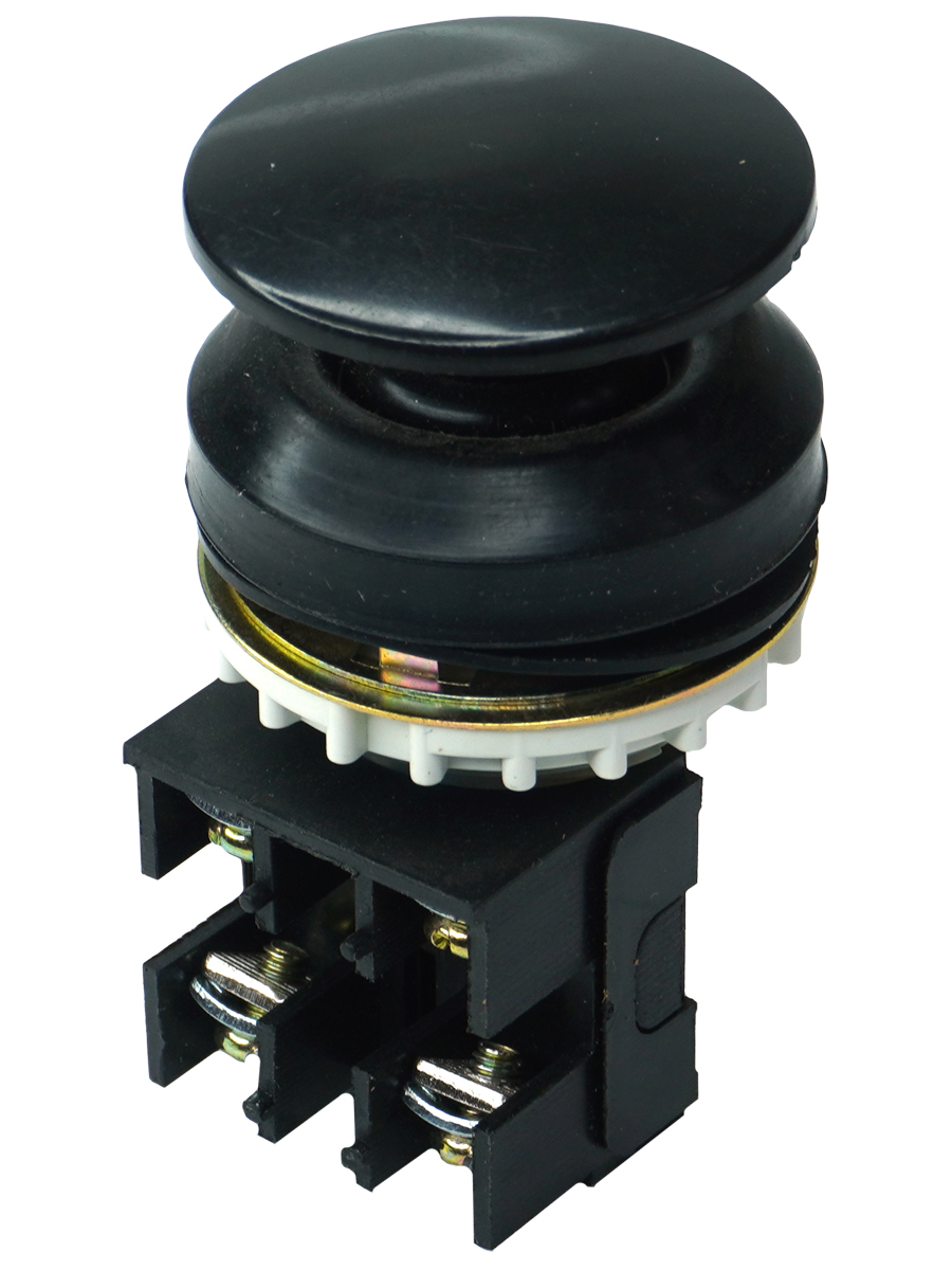 ВК30-10-11130-54 У2 (КЕ-191 исп.2), черный, 1з+1р, гриб без фиксации, IP54, 10А. 660В  (ЭТ)